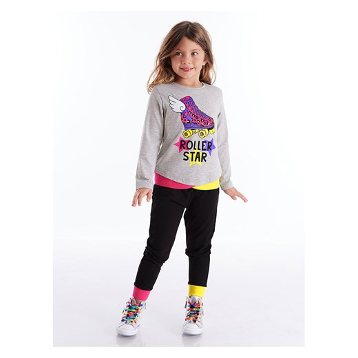 Denokids 2-częściowy zestaw "Roller" w kolorze szaro-czarnym Denokids 128 wyprzedaż Limango Polska