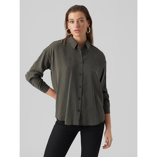 Vero Moda Koszula w kolorze khaki ze sklepu Limango Polska w kategorii Koszule damskie - zdjęcie 166287363