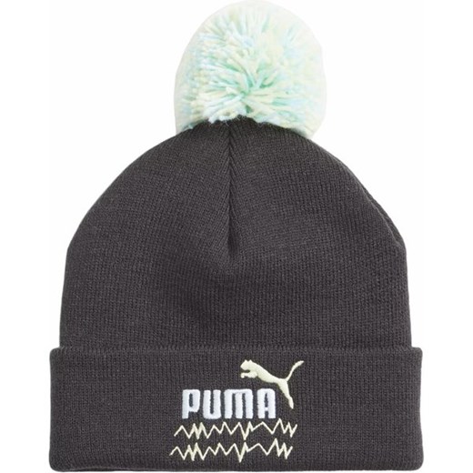 Puma czapka dziecięca czarna z napisem 