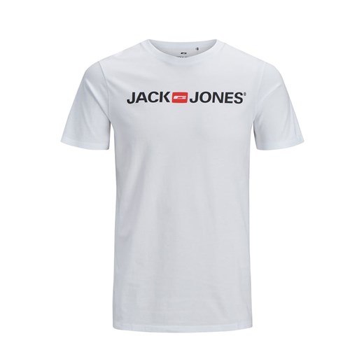 Jack &amp; Jones Koszulka &quot;JJECORP&quot; w kolorze białym Jack & Jones M okazja Limango Polska