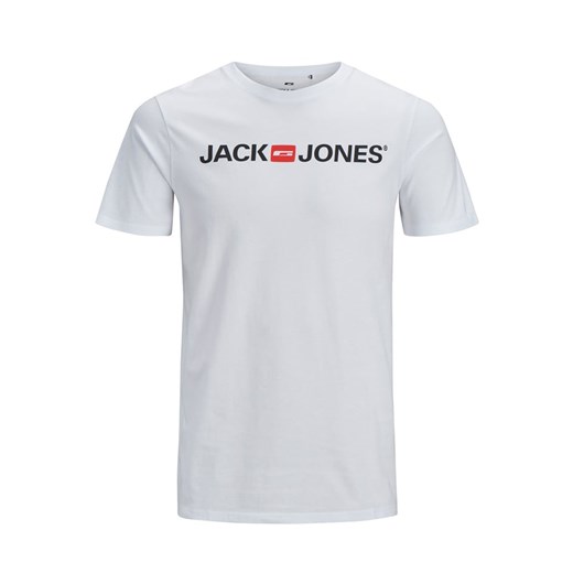 Jack &amp; Jones Koszulka &quot;JJECORP&quot; w kolorze białym ze sklepu Limango Polska w kategorii T-shirty męskie - zdjęcie 166292203