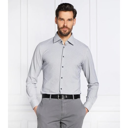 BOSS BLACK Koszula P-HANK-kent-C1-222 | Slim Fit ze sklepu Gomez Fashion Store w kategorii Koszule męskie - zdjęcie 166293623