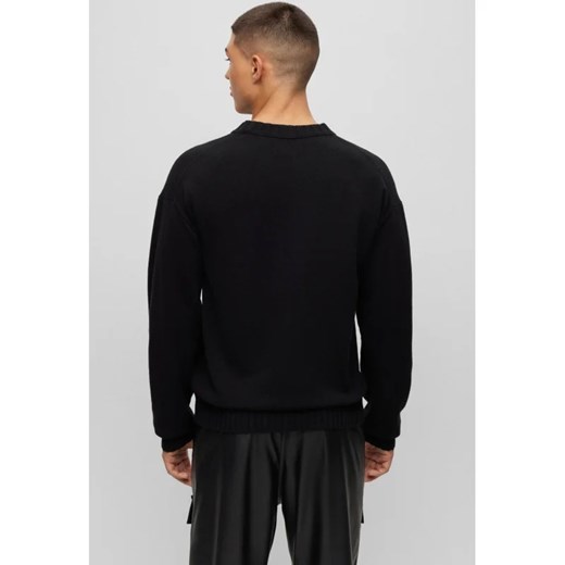 HUGO Wełniany sweter San Cassio-L | Regular Fit S promocja Gomez Fashion Store