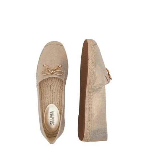 Beżowe espadryle damskie Michael Kors casual z tworzywa sztucznego