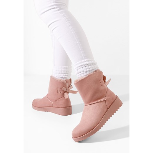 Różowe zimowe buty damskie Norera V2 ze sklepu Zapatos w kategorii Śniegowce damskie - zdjęcie 166295560