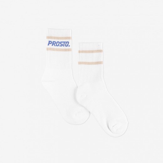 Damskie skarpetki Prosto Meow - białe 39-41 Sportstylestory.com