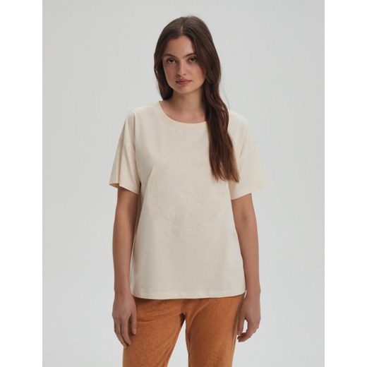 Koszulka VINUES Kremowy XS ze sklepu Diverse w kategorii Bluzki damskie - zdjęcie 166298594