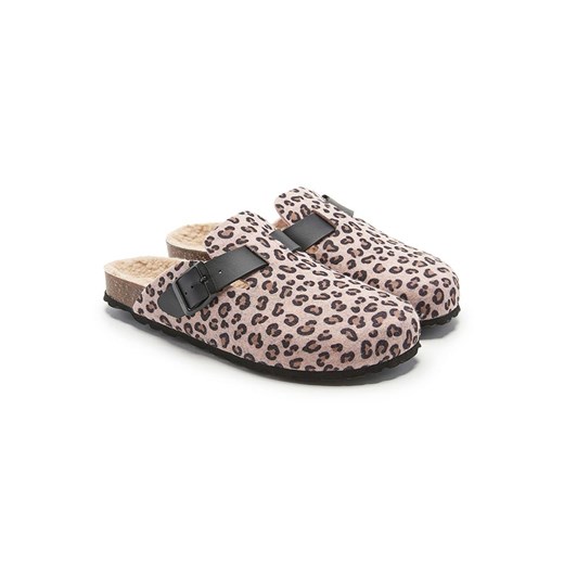 billowy Kapcie w kolorze brązowo-jasnoróżowym - id: 14658163 - marki Billowy - 166299002 billowy Kapcie w kolorze brązowo-jasnoróżowym ze sklepu Limango Polska w kategorii Kapcie damskie - zdjęcie 166299002