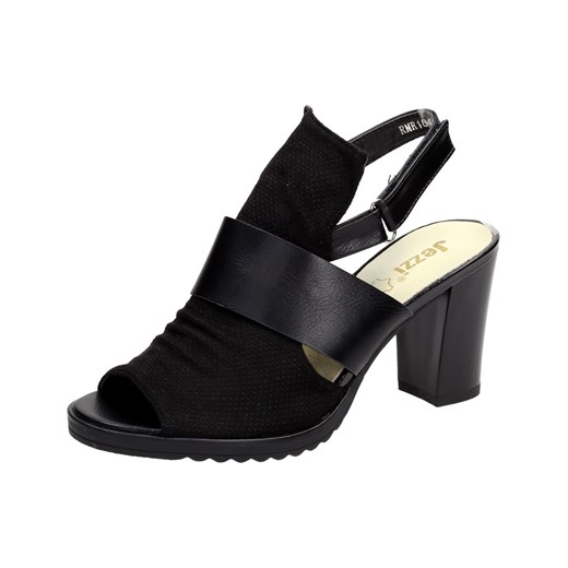 Czarne sandały damskie Jezzi 1846-3 ze sklepu suzana.pl w kategorii Sandały damskie - zdjęcie 166299944