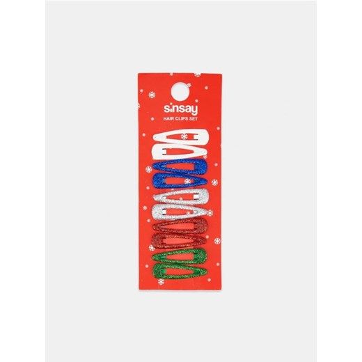 Sinsay - Spinki do włosów 10 pack - wielobarwny Sinsay Jeden rozmiar Sinsay