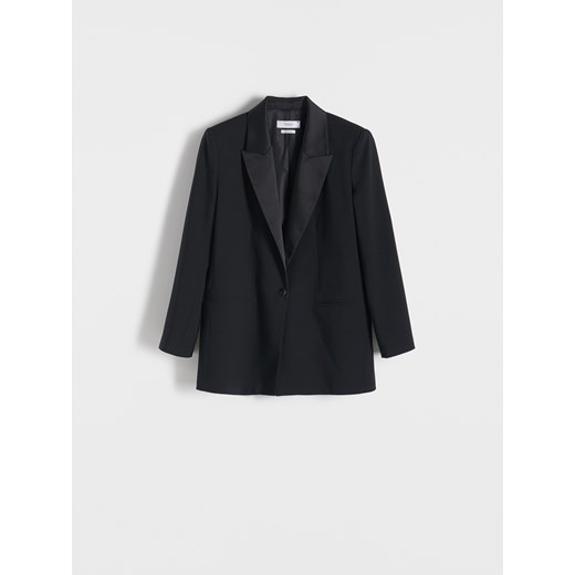 Reserved - Marynarka oversize - czarny Reserved S Reserved