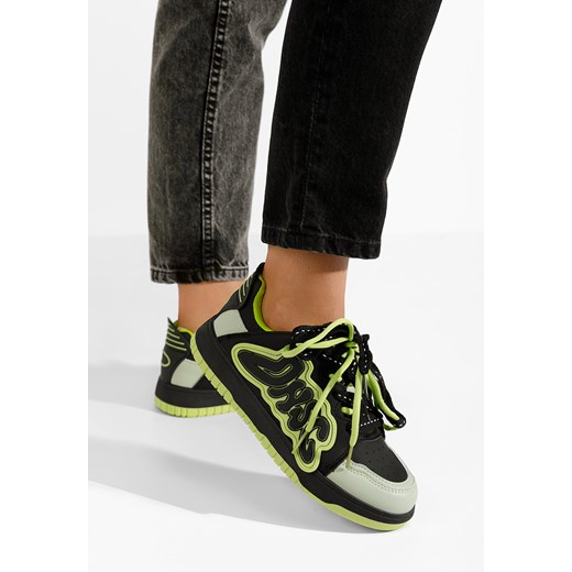 Zielone sneakersy damskie Tabatha ze sklepu Zapatos w kategorii Buty sportowe damskie - zdjęcie 166324343