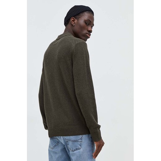 Sweter męski Abercrombie & Fitch zielony
