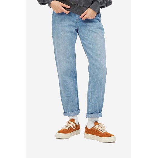 Carhartt WIP jeansy Pierce damskie I025268.BLUE.LIGHT ze sklepu PRM w kategorii Jeansy damskie - zdjęcie 166327551