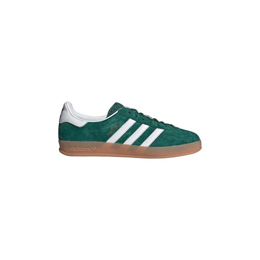 adidas Originals sneakersy zamszowe Gazelle Indoor kolor zielony IG1596 ze sklepu PRM w kategorii Buty sportowe męskie - zdjęcie 166327603