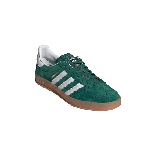 Buty sportowe męskie zielone Adidas Originals na wiosnę zamszowe 