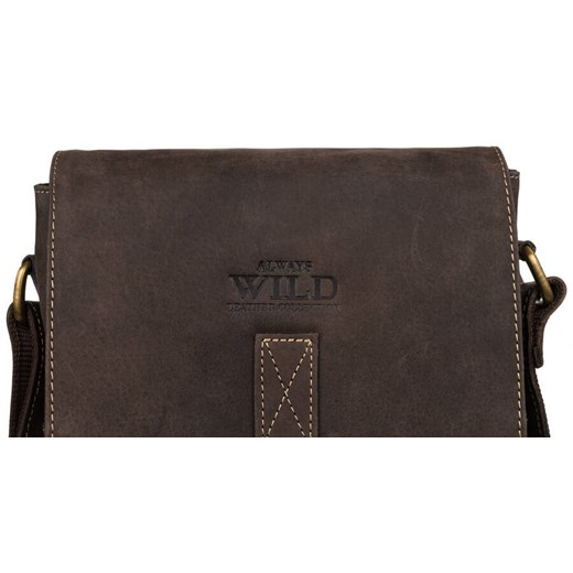 Torba skórzana MN-9-MH-1890 BROWN Always Wild uniwersalny JK-Collection
