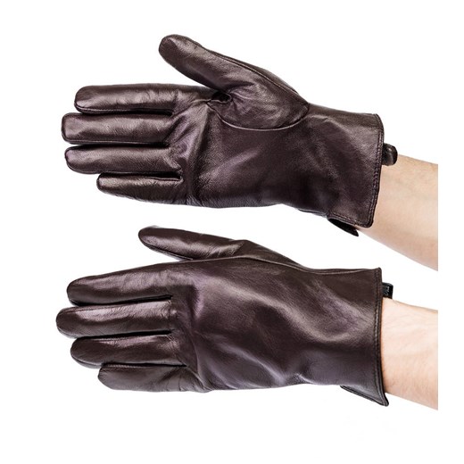 Ocieplane rękawiczki męskie ze skóry naturalnej bydlęcej — Rovicky Rovicky uniwersalny JK-Collection