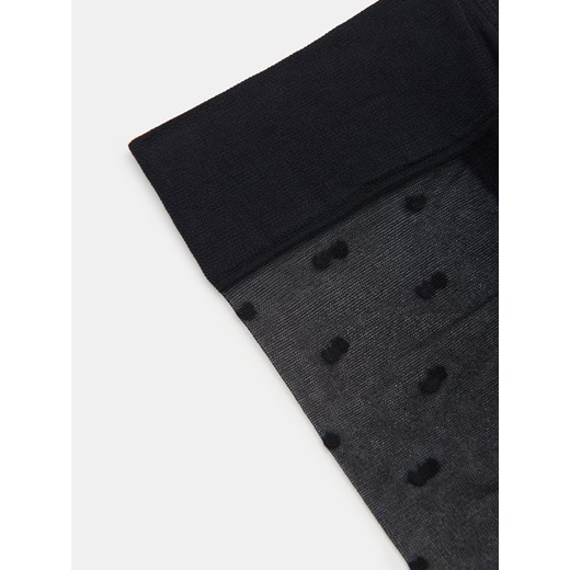 Sinsay rajstopy casual w groszki 