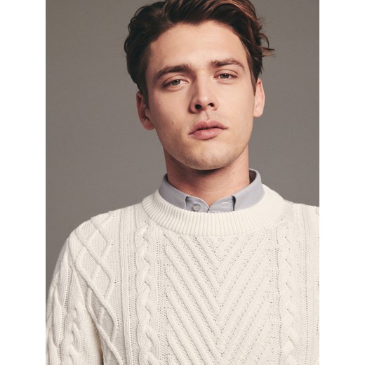 Sweter męski Reserved bawełniany 
