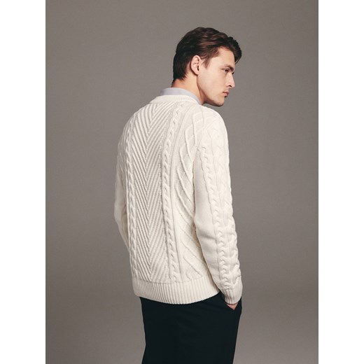 Sweter męski Reserved jesienny 