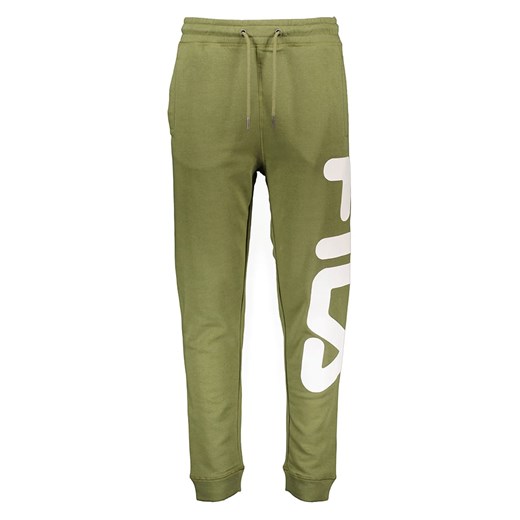 Fila Spodnie dresowe w kolorze zielonym ze sklepu Limango Polska w kategorii Spodnie męskie - zdjęcie 166372104