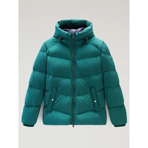 Woolrich Kurtka puchowa w kolorze morskim ze sklepu Limango Polska w kategorii Kurtki damskie - zdjęcie 166372333