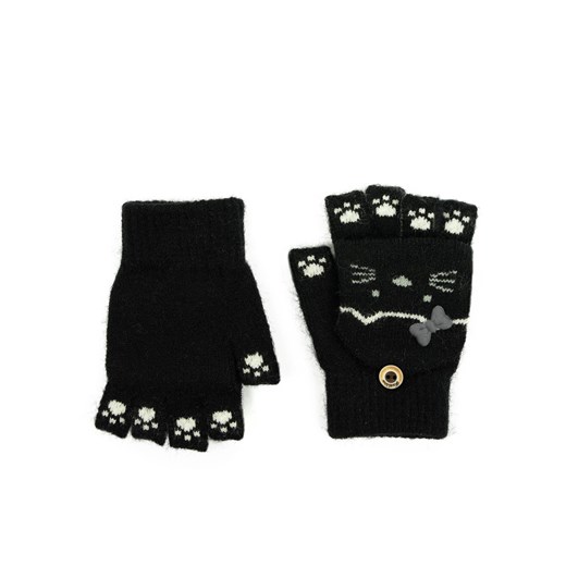 Rękawiczki dziecięce Warm kittens ze sklepu JK-Collection w kategorii Rękawiczki dziecięce - zdjęcie 166376310