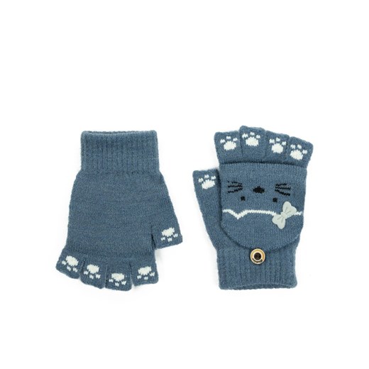 Rękawiczki dziecięce Warm kittens ze sklepu JK-Collection w kategorii Rękawiczki dziecięce - zdjęcie 166376422