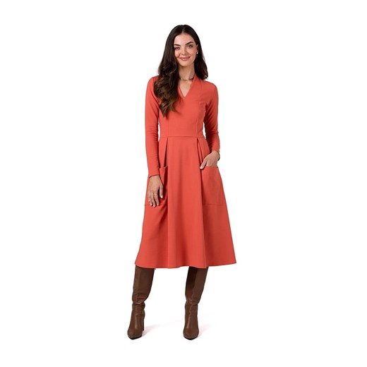 Be Wear Sukienka w kolorze pomarańczowym ze sklepu Limango Polska w kategorii Sukienki - zdjęcie 166387924