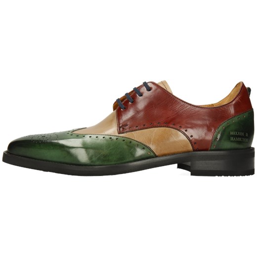 Melvin & Hamilton buty eleganckie męskie wielokolorowe 