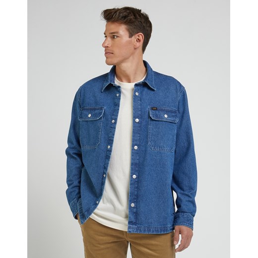 Koszula Męska Lee Workwear Overshirt Deep Waters L68DOXA62 Lee M Elwix