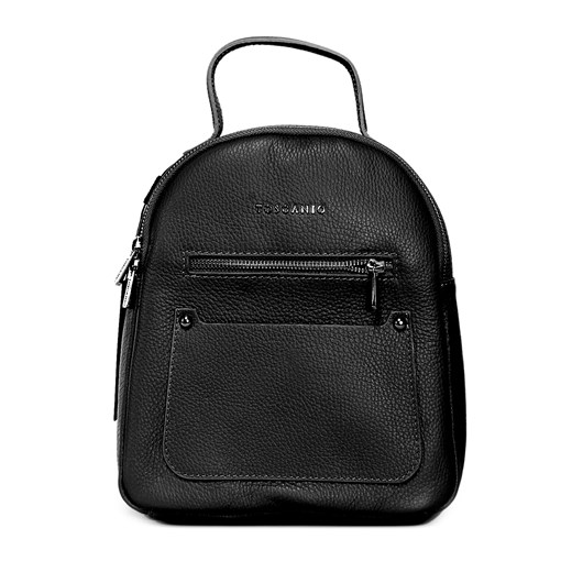 Czarny plecak damski TOSF76 ze sklepu Domenoshoes w kategorii Plecaki - zdjęcie 166389334