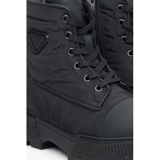 Workery damskie Estro czarne 