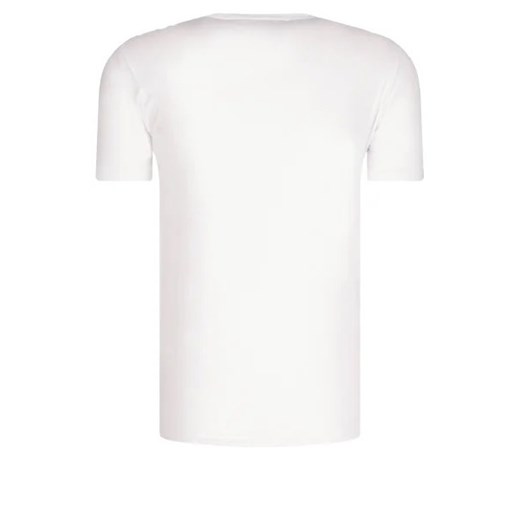 T-shirt męski Karl Lagerfeld biały bawełniany 