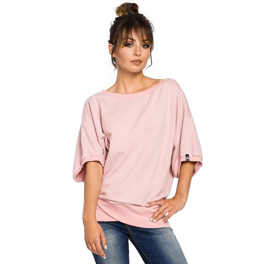 Be Wear Bluzka w kolorze pudrowego różu L/XL Limango Polska wyprzedaż