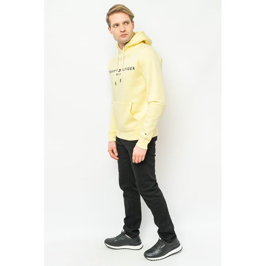 Żółta bluza męska Tommy Hilfiger w stylu młodzieżowym 
