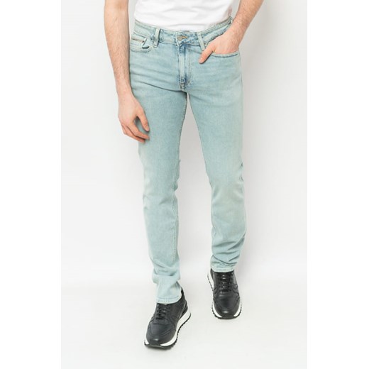 jeansy męskie calvin klein jeans j30j306675 911 błękitne ze sklepu Royal Shop w kategorii Jeansy męskie - zdjęcie 166428653