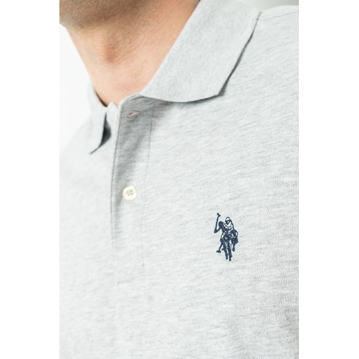 T-shirt męski U.S Polo Assn. biały z krótkim rękawem 