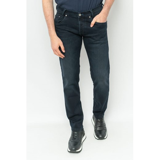 jeansy męskie pepe jeans pm201477cz42 granatowe ze sklepu Royal Shop w kategorii Jeansy męskie - zdjęcie 166430024