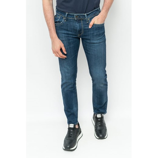jeansy męskie pepe jeans pm206322dm00 granatowe ze sklepu Royal Shop w kategorii Jeansy męskie - zdjęcie 166430092