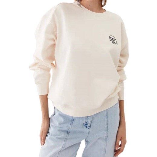 bluza damska pinko 101831 a162 beżowa ze sklepu Royal Shop w kategorii Bluzy damskie - zdjęcie 166430874