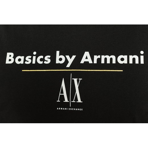 T-shirt męski Armani Exchange na wiosnę z krótkimi rękawami 