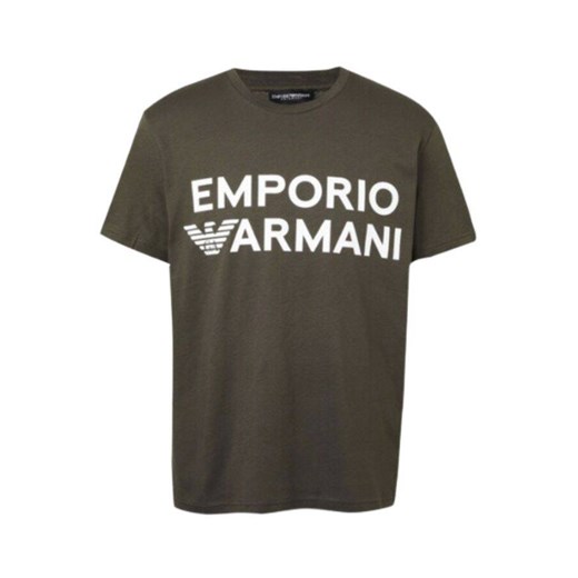 t-shirt męski emporio armani 211831 3r479 szary ze sklepu Royal Shop w kategorii T-shirty męskie - zdjęcie 166431244