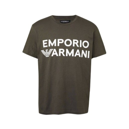 Emporio Armani t-shirt męski wielokolorowy z krótkim rękawem 