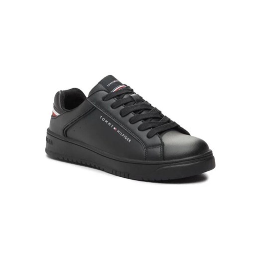sneakersy tommy hilfiger t3x9 33112 1355 czarny ze sklepu Royal Shop w kategorii Trampki damskie - zdjęcie 166431462