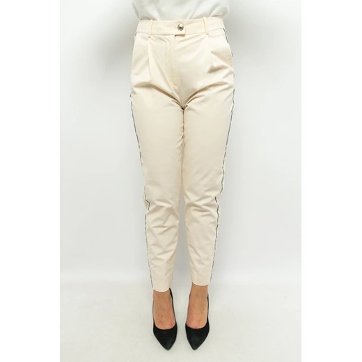 spodnie damskie tommy hilfiger ww0ww30245 ecru Tommy Hilfiger Pants: 40 okazja Royal Shop