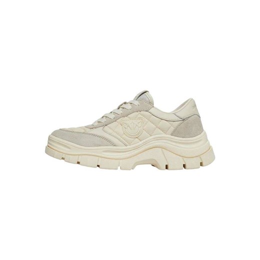 Buty sportowe damskie Pinko sneakersy wiązane na platformie 