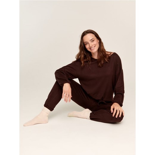 Sinsay - Piżama - brązowy ze sklepu Sinsay w kategorii Piżamy damskie - zdjęcie 166436691