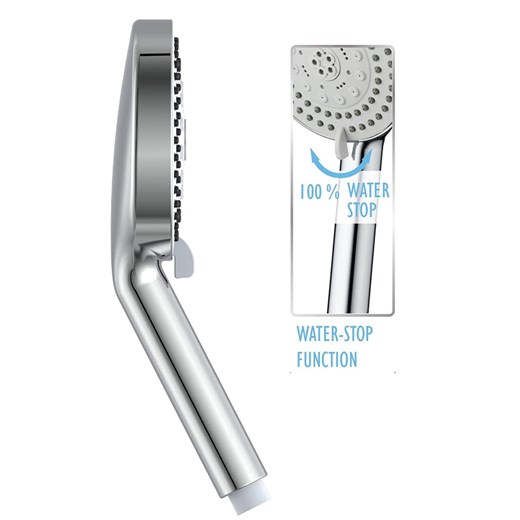 Schütte Główka prysznicowa &quot;Storm&quot; w kolorze srebrnym Schütte onesize okazja Limango Polska